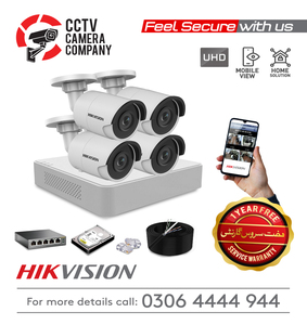 4 UHD IP Camera Package Hikvision