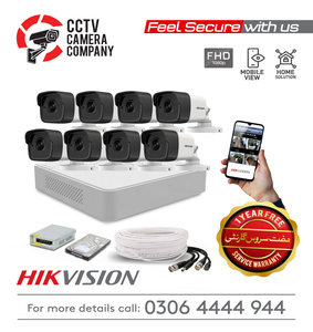 8 FHD CCTV Camera Package Hikvision